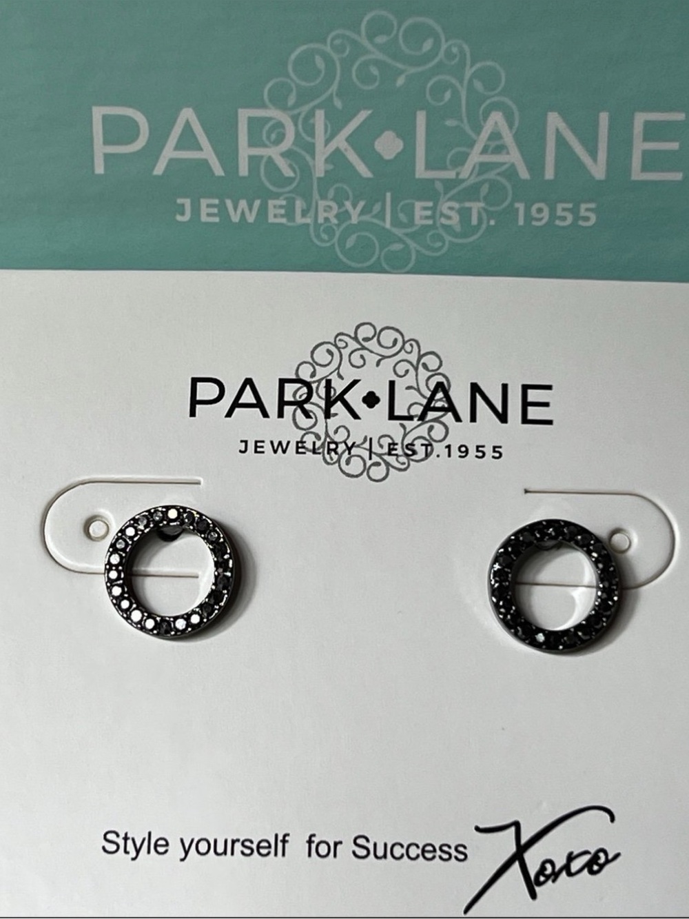 Roo Studs- Hematite by Park Lane
